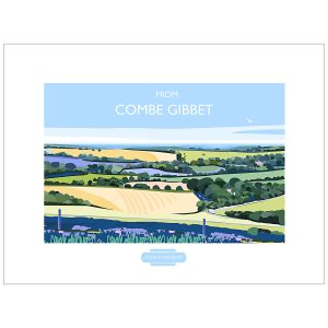View from Combe Gibbet
